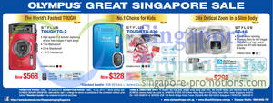 Featured image for Olympus Digital Cameras Great Singapore Sale Offers 2 May – 28 Jul 2013
