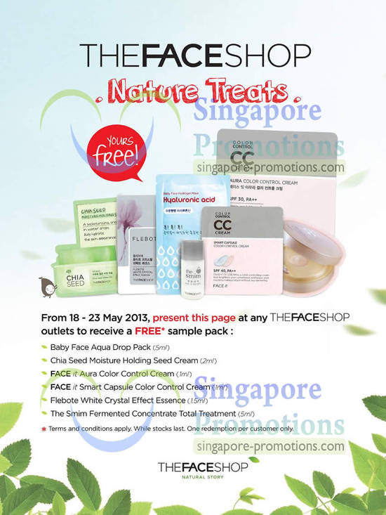 17 May The Face Shop Coupon