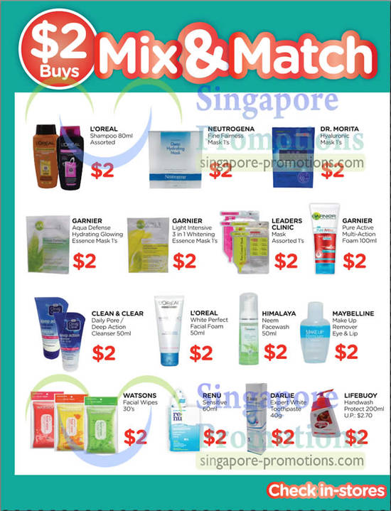 20 May Two Dollar Mix n Match Offers Page 1