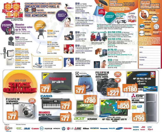 22 May Lucky Draw, Giveaways, 77 Dollar Deals, Electronics