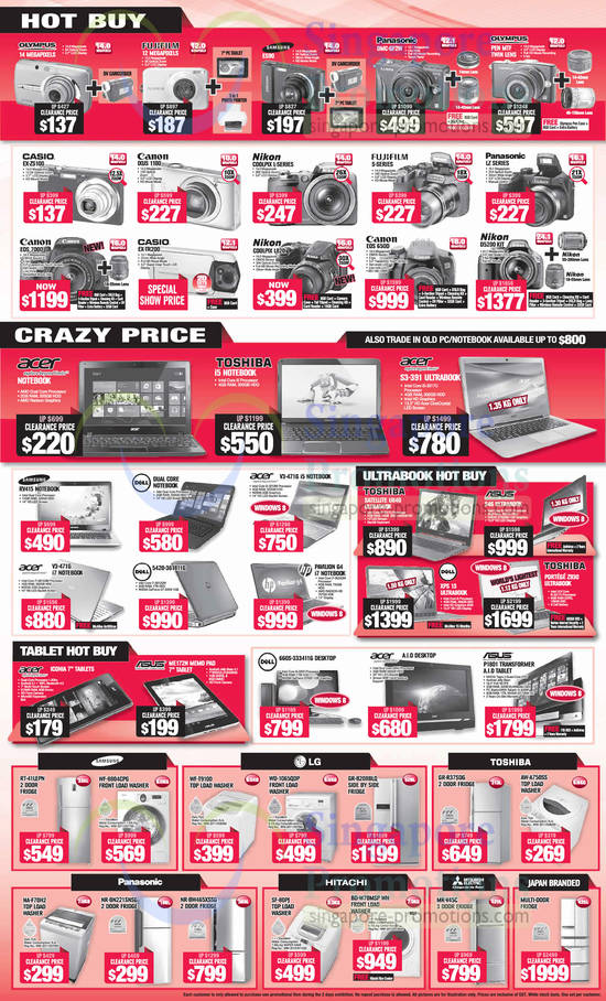 24 May TVs, IT Accessories, Samsung, LG, Toshiba, Pioneer, Panasonic, Denon, Philips, Casio, JVC, Electrolux