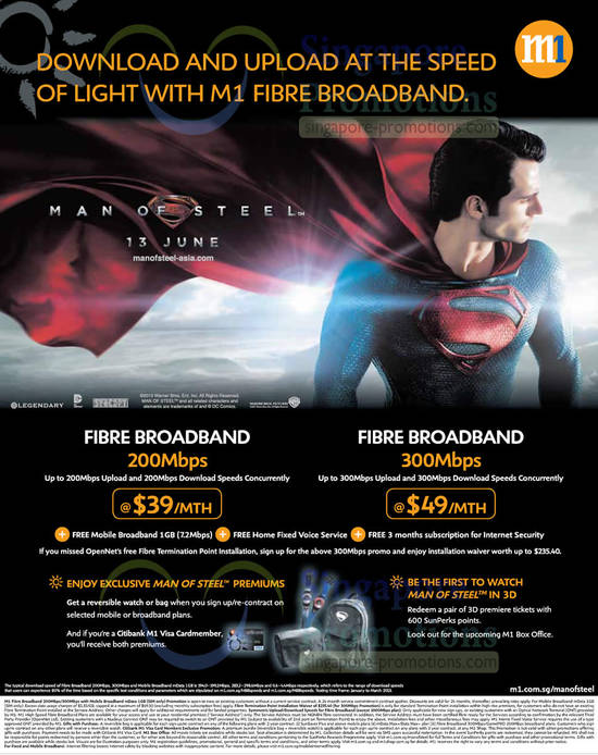 29 May Fibre Broadband Plans, Citibank Man of Steel Premiums