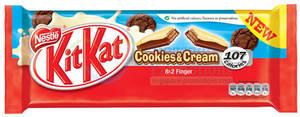 Featured image for 7-Eleven New Kit Kat Cookies & Cream Chocolate 3 May 2013