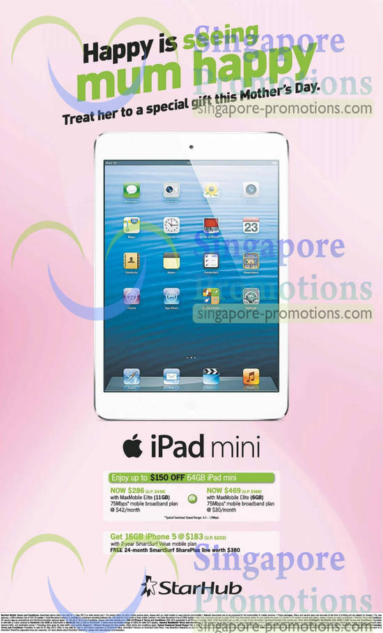 Apple iPad Mini 150 Off Offer, iPhone 5