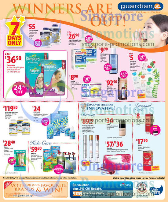 Beauty, Health, Personal Care, 7 Days Only, Ocean Health, Klorane, Principle Nutrition, PN Kids, Brands, Beauty Republic