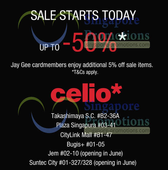 Celio 24 May 2013