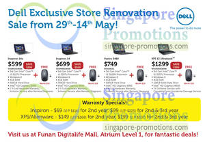 Featured image for (EXPIRED) Dell Notebooks Renovation Sale @ Funan Digitalife Mall 29 Apr – 14 May 2013