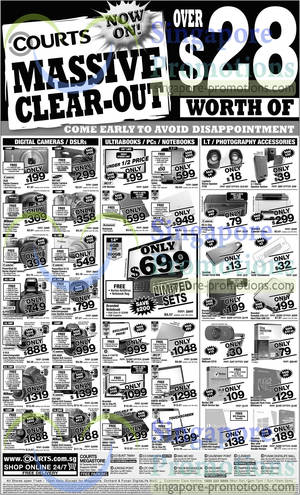 Featured image for Courts Massive Clear-Out Weekend Offers 11 – 12 May 2013