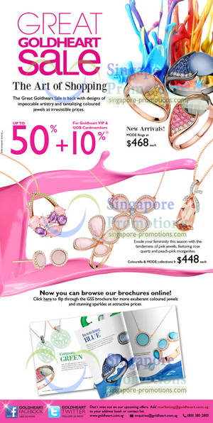 Featured image for (EXPIRED) Goldheart Jewelry Great Singapore Sale Up To 50% Off 24 May 2013