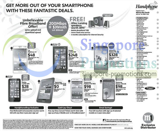 Handphone Shop LG Optimus L9, Nokia Lumia 920, Samsung Galaxy S4, Tab 2 7.0, S III Mini, S III LTE, Nokia Lumia 620
