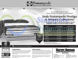 Featured image for (EXPIRED) Harvey Norman Sealy Mattresses Promotion Offers 10 – 12 May 2013