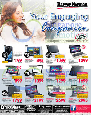 Featured image for (EXPIRED) Harvey Norman Notebooks & Tablets Offers 23 – 29 May 2013