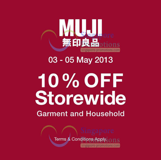 Muji 3 May 2013