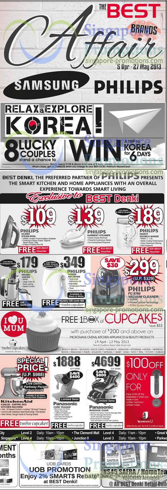 Philips Juicer, Air Fryer, Vaccum Cleaner, Steam Iron