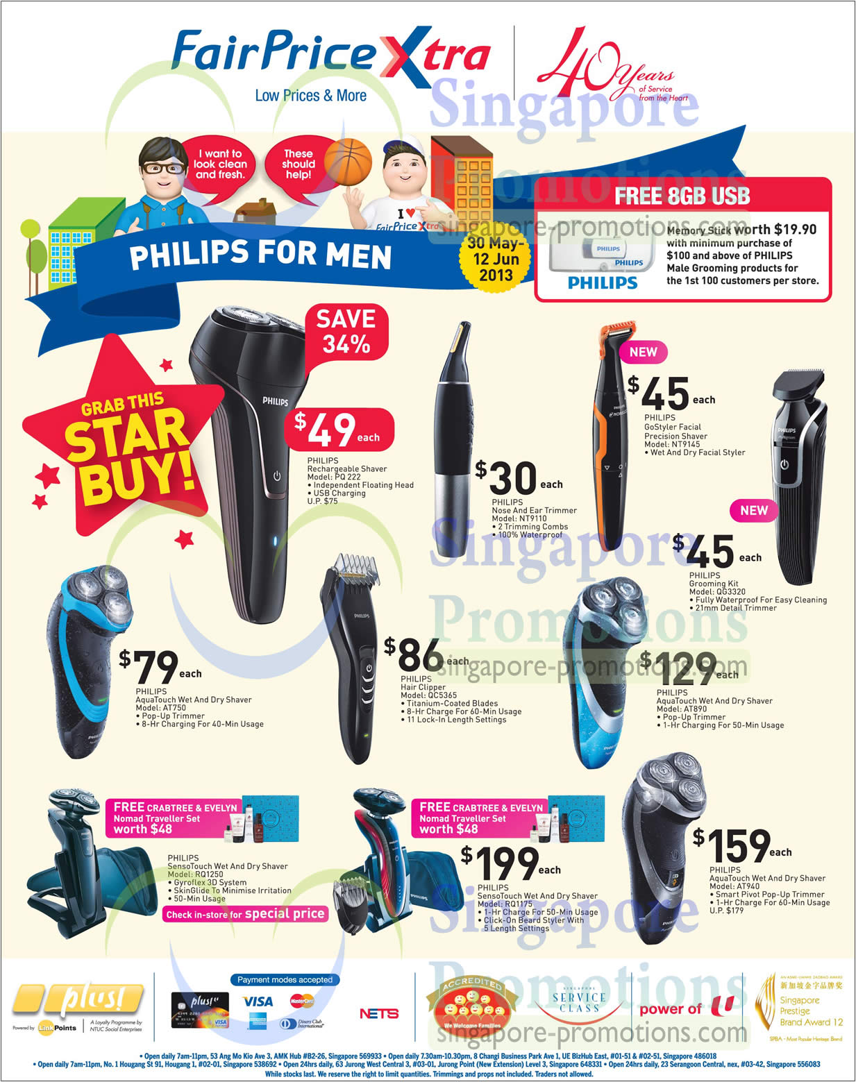 philips hair clipper guard sizes