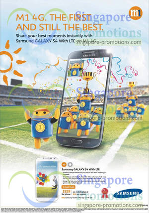 Featured image for (EXPIRED) M1 Smartphones, Tablets & Home/Mobile Broadband Offers 18 – 24 May 2013