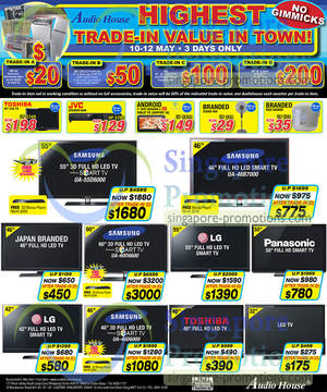 Featured image for Audio House Electronics, TV, Notebooks & Appliances Offers 10 May 2013