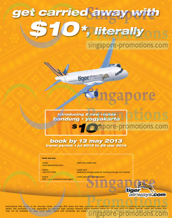 Tiger Airways 7 May 2013