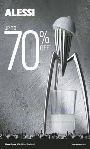 Featured image for (EXPIRED) Alessi Sale Up To 70% Off @ ION Orchard 20 Jun 2012