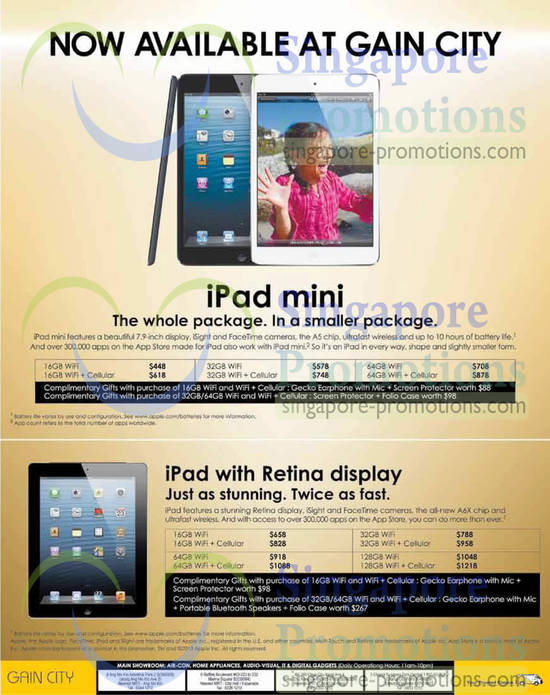 Apple iPad, Apple iPad mini 30 May 2013