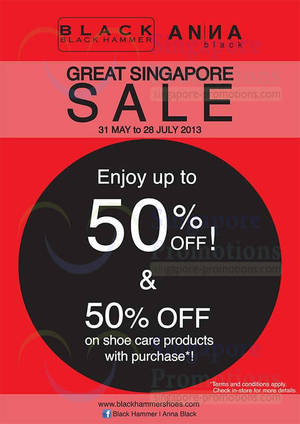 Featured image for (EXPIRED) Black Hammer Up To 50% Off Great Singapore Sale 31 May – 28 Jul 2013
