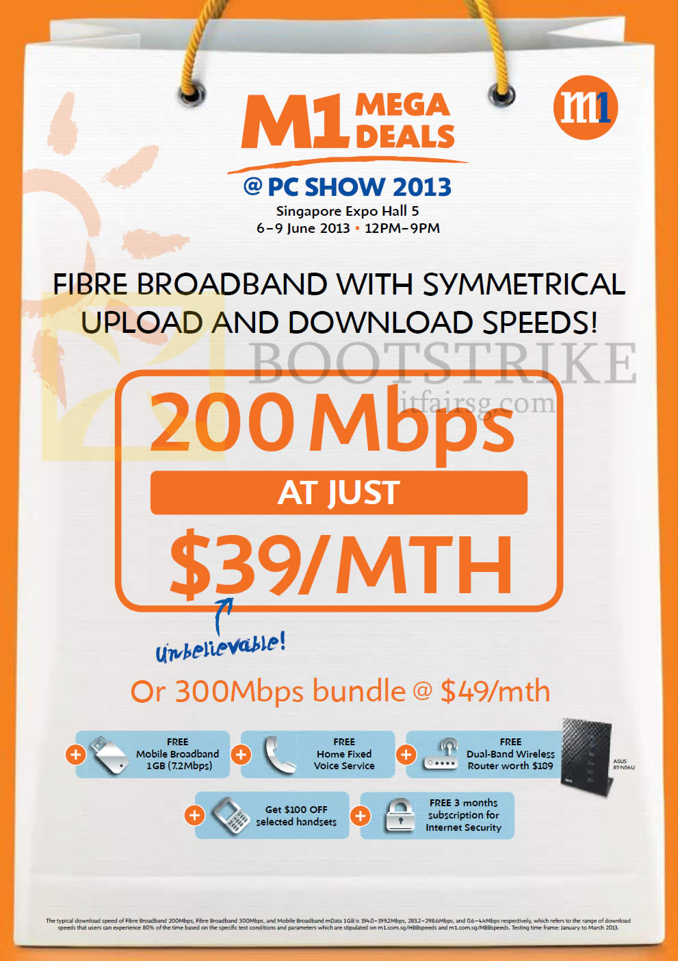 Featured image for M1 PC SHOW 2013 Smartphones, Tablets & Home/Mobile Broadband Offers 6 - 9 Jun 2013