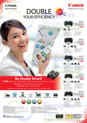 Featured image for (EXPIRED) Canon Pixma Inkjet Printers Offers 3 Jun – 1 Sep 2013