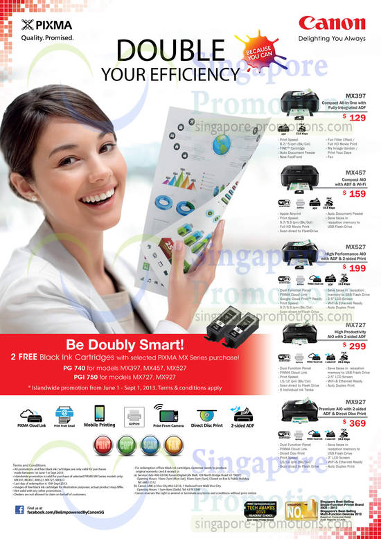 Canon Printers 3 Jun 2013