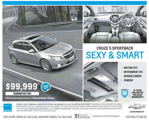 Featured image for Chevrolet Cruze 5 Sportback Features & Price 15 Jun 2013