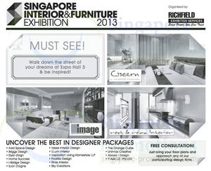 Featured image for (EXPIRED) Singapore Interior & Furniture Exhibition @ Singapore Expo 22 – 30 Jun 2013