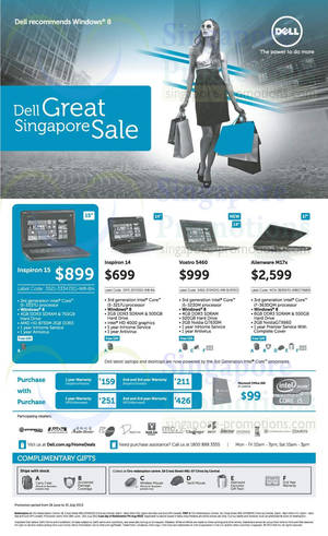 Featured image for Dell Notebooks Offers 18 Jun – 31 Jul 2013