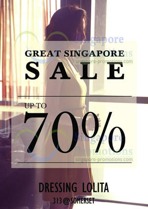 Featured image for Dressing Lolita Up To 70% Off Great Singapore Sale Promo 31 May – 31 Jul 2013