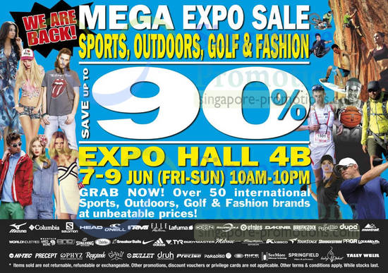 Mega Expo Sale 5 Jun 2013