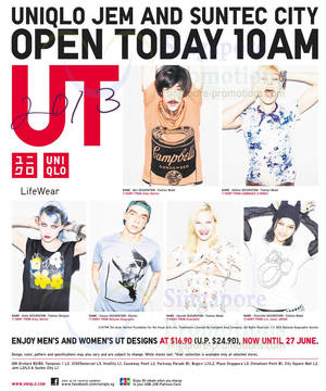 Featured image for (EXPIRED) Uniqlo Islandwide Opening Specials Offers 21 – 27 Jun 2013