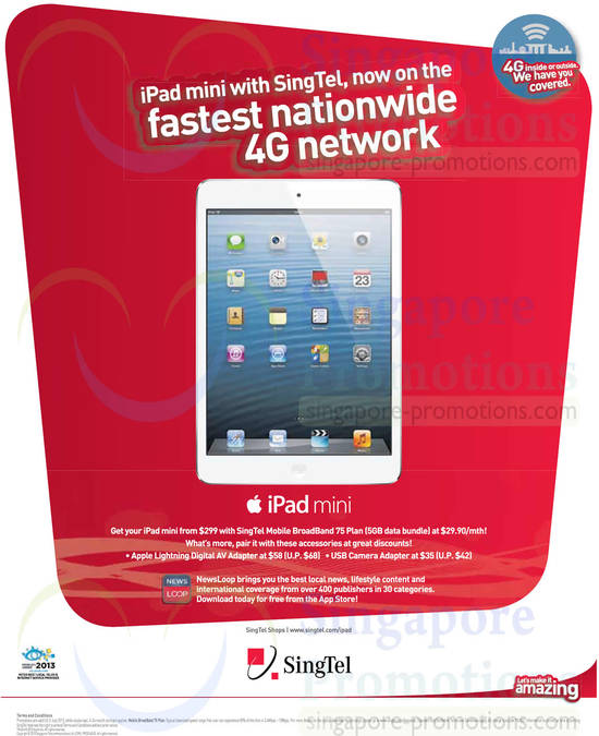 Singtel Apple iPad Mini