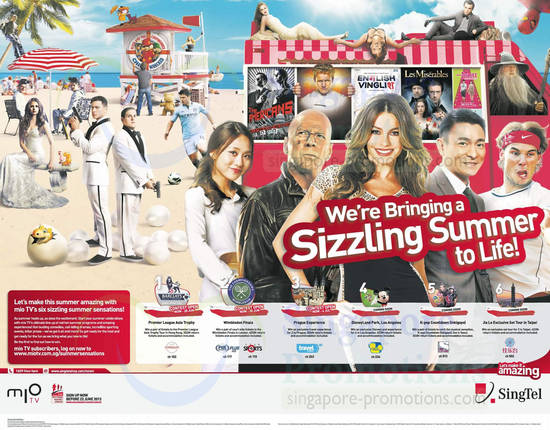 Six Sizzling Summer Sensations