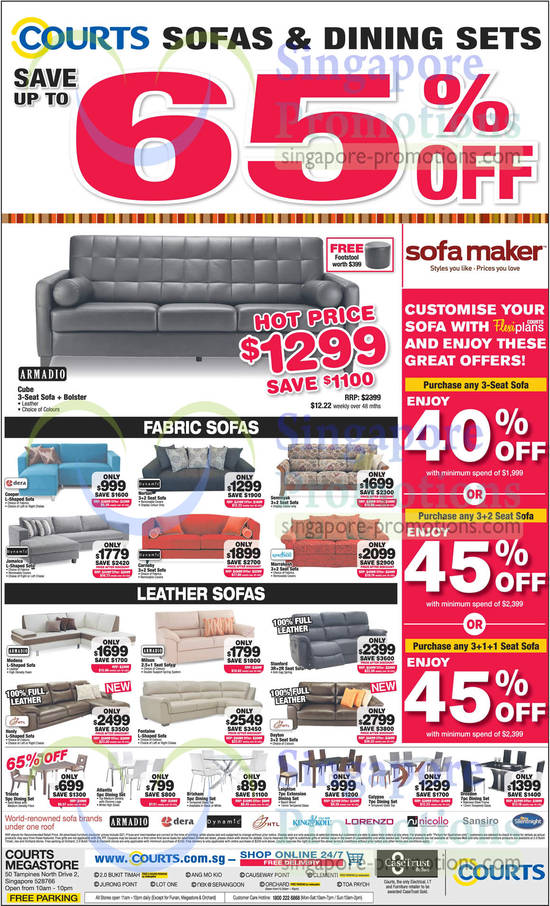 Sofas, Armadio, Dera, Dynamic, King Koil, HTL