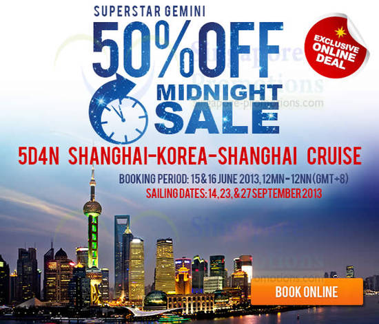 Star Cruises 15 Jun 2013