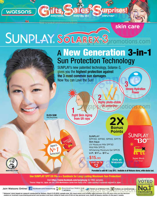 Sunplay Solarex 3