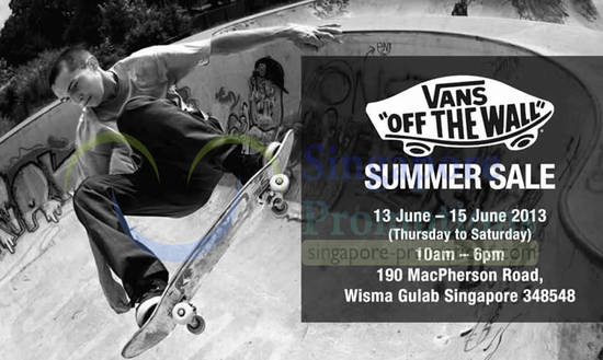 Vans Off The Wall 12 Jun 2013