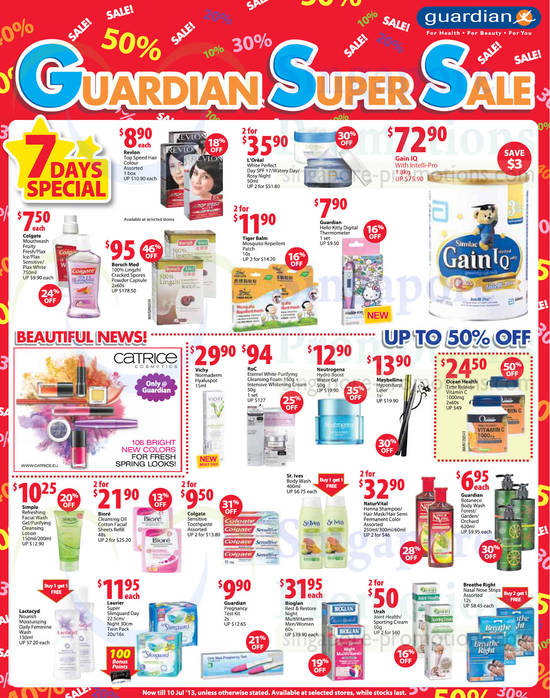 7 Days Special, Up To 50 Percent Off, Borsch Med Lingzhi Cracked Spores Powder, Abbott Gain IQ, Vichy Normaderm Hyaluspot