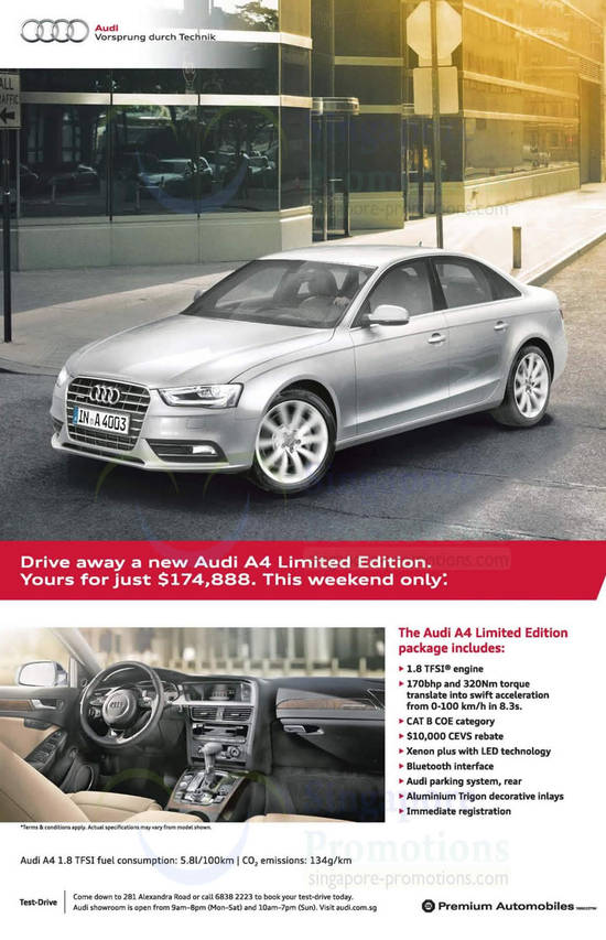 Audi A4 20 Jul 2013