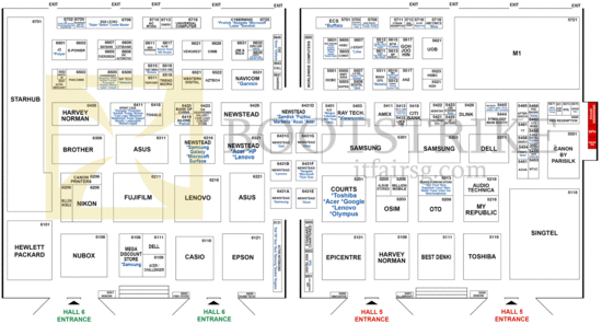 COMEX 2013 Floor Plan