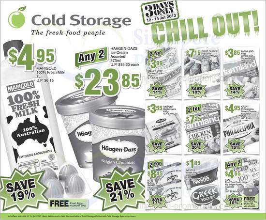 Cold Storage 12 Jul 2013