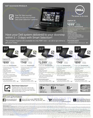 Featured image for Dell Inspiron Notebooks Offers 1 – 11 Jul 2013