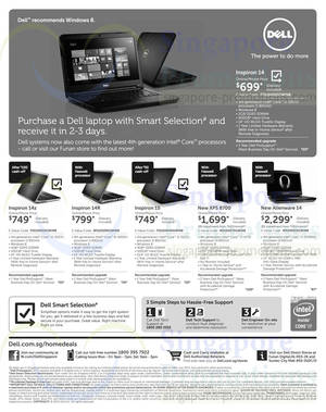 Featured image for Dell Inspiron, XPS & Alienware Notebooks & Desktop PC Offers 8 – 18 Jul 2013