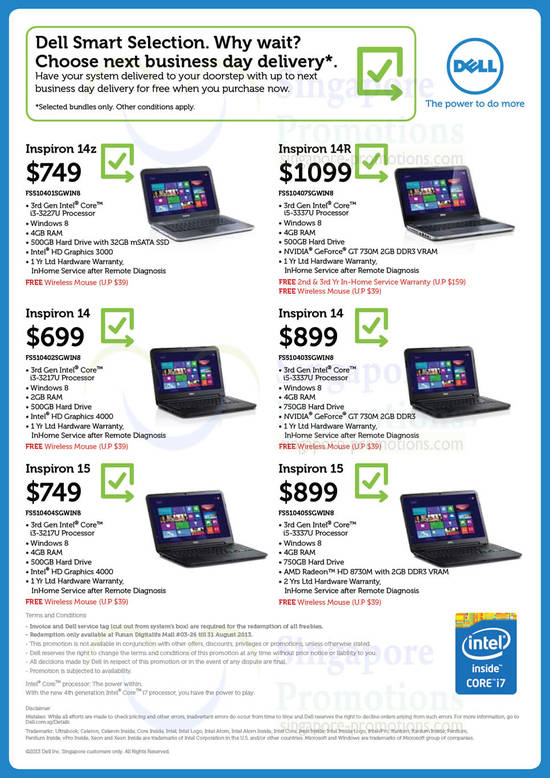 Inspiron 14z Notebook, 14R, 14, 15