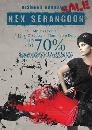 Featured image for (EXPIRED) Luxury City Branded Handbags & Perfumes Sale Up To 70% Off @ NEX 15 – 21 Jul 2013