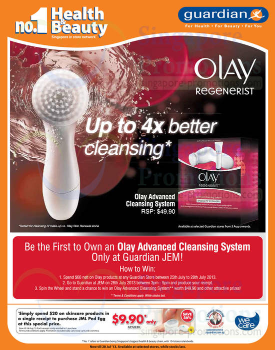 Olay, JML, Olay Advanced Cleansing System, JML Ped Egg