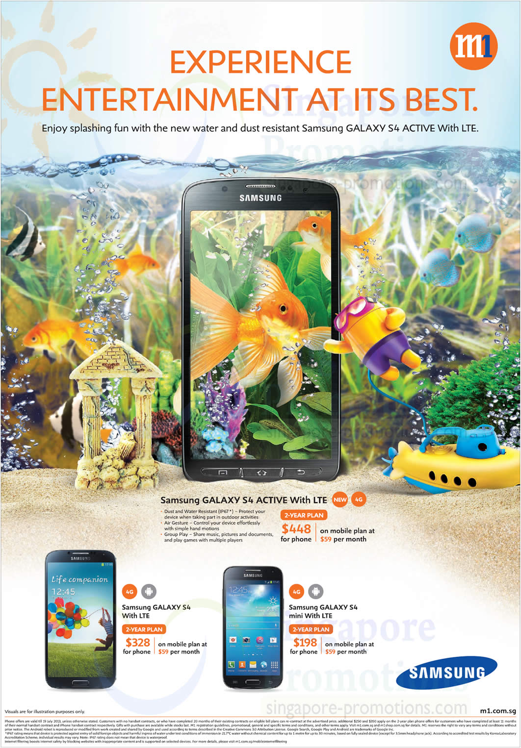 Featured image for M1 Smartphones, Tablets & Home/Mobile Broadband Offers 13 - 19 Jul 2013